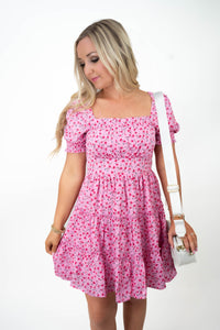 Sweet Southern Floral Mini Dress