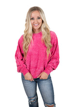Fuchsia Cozy Sweater