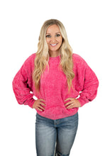 Fuchsia Cozy Sweater