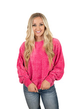 Fuchsia Cozy Sweater