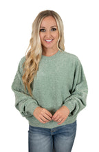 Iceberg Green Cozy Sweater