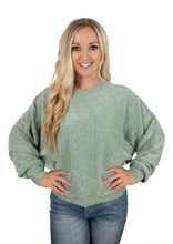 Iceberg Green Cozy Sweater