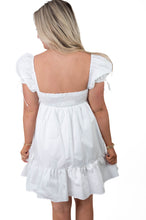 Forget Me Not White Babydoll Dress