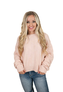 Light Pink Checker Sweater