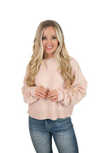 Light Pink Checker Sweater