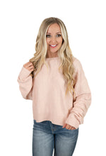 Light Pink Checker Sweater