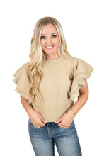 Oatmeal Pom Pom Top