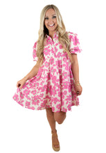Just A Memory Floral Puff Sleeve Dress