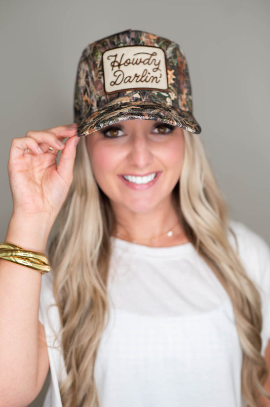 Camo Howdy Darlin' Hat