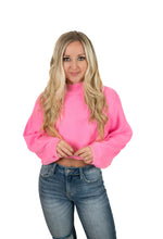 Pink Cropped Sweater