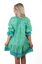 Lead The Way Green Embroidery Dress