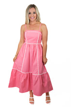 Another World Pink Midi Dress