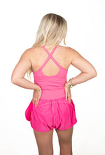 Pink Active Romper