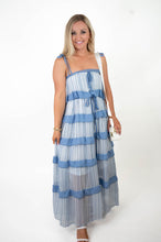 What Dreams Are Made Of Blue/White Maxi