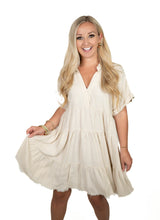 Oatmeal Linen Dress
