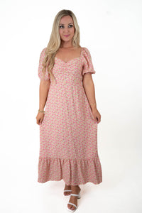 Always Coming Back Floral Maxi Dress
