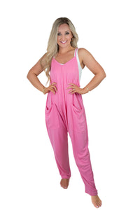 Day In The Life Pink Jumpsuit