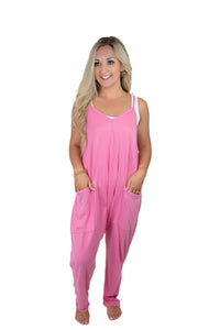 Day In The Life Pink Jumpsuit