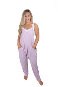 Day In The Life Lavender Jumpsuit