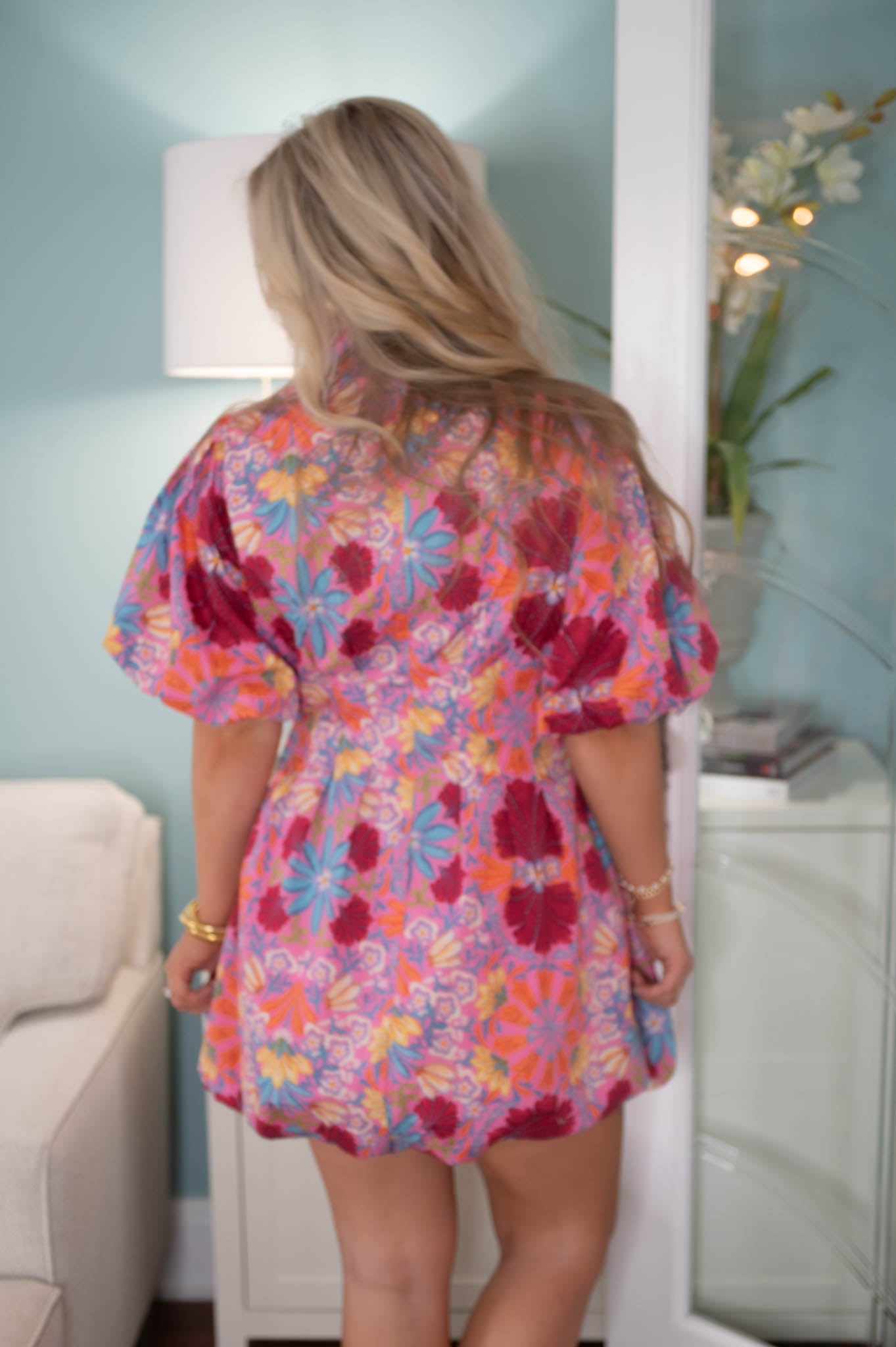Pink Floral Day Dream Dress