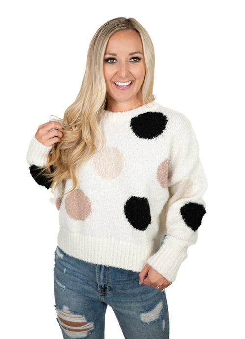 Polka Dot Sweater