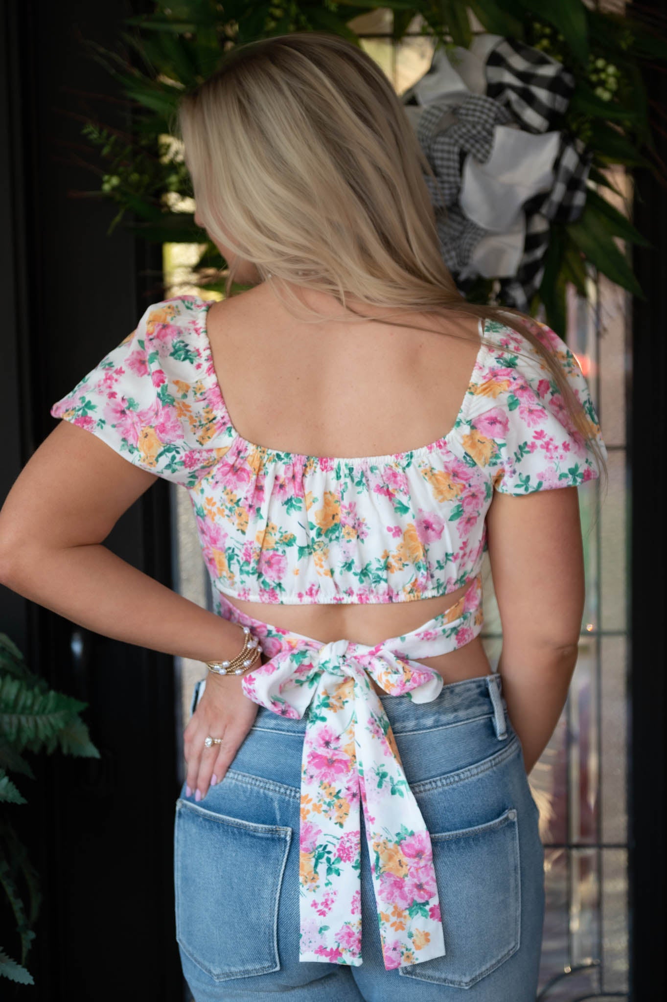 Florally Yours Pink Floral Top