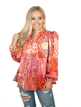 Pink Paisley Top