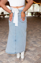 Instantly Cute Rhinestone Denim Skirt