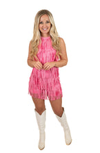 Pink Western Stud Fringe Romper