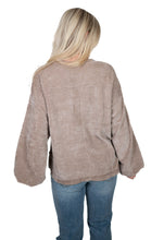 Mocha Textured Top