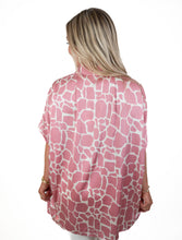 Important Note Mauve Printed Top
