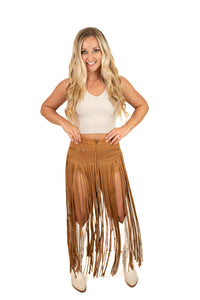 Western Fringe Shorts