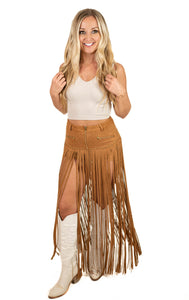 Western Fringe Shorts
