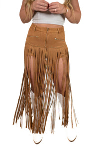 Western Fringe Shorts