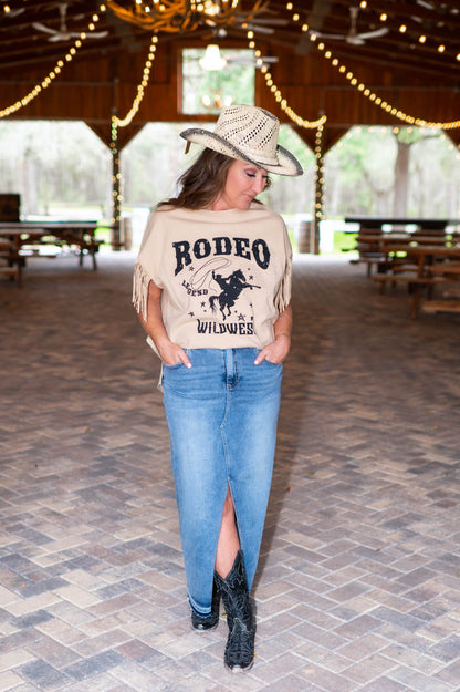 Dear Rodeo Fringe Top