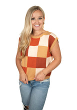 Colorful Checkered Sweater