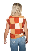 Colorful Checkered Sweater