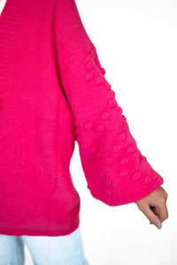 Hot Pink Cardigan
