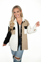 Colorblock Shacket