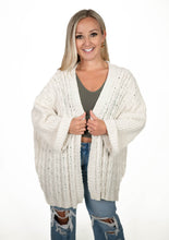 Cream Sweater Cardigan