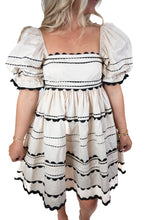 Poplin Babydoll Mini Dress