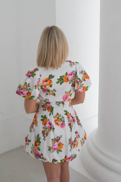 Pretty In Petals Mini Dress