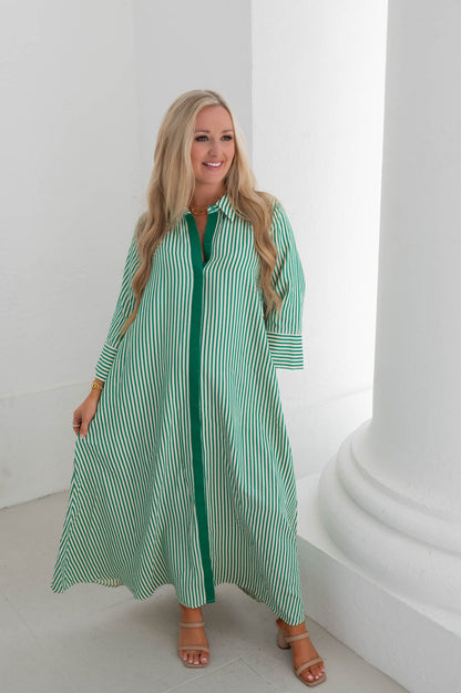 The Palm Grove Midi Dress