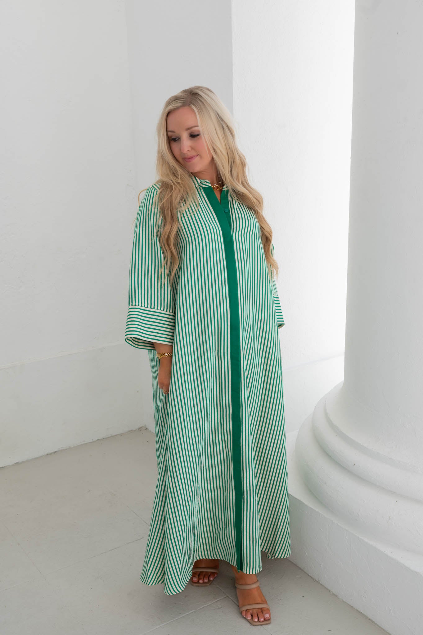 The Palm Grove Midi Dress