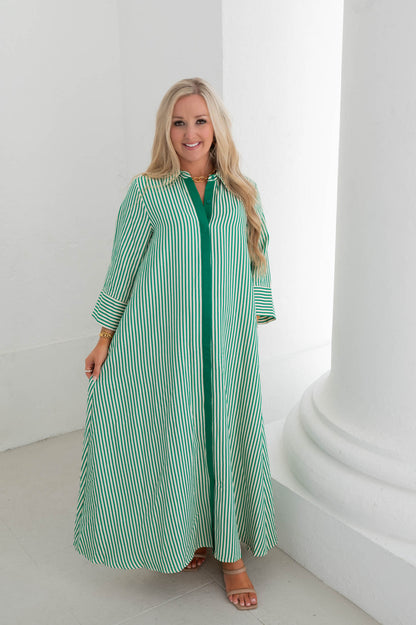 The Palm Grove Midi Dress