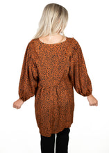 Cinnamon Animal Print Top