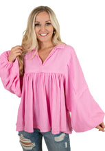 Pink Babydoll Top
