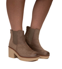 Taupe Booties