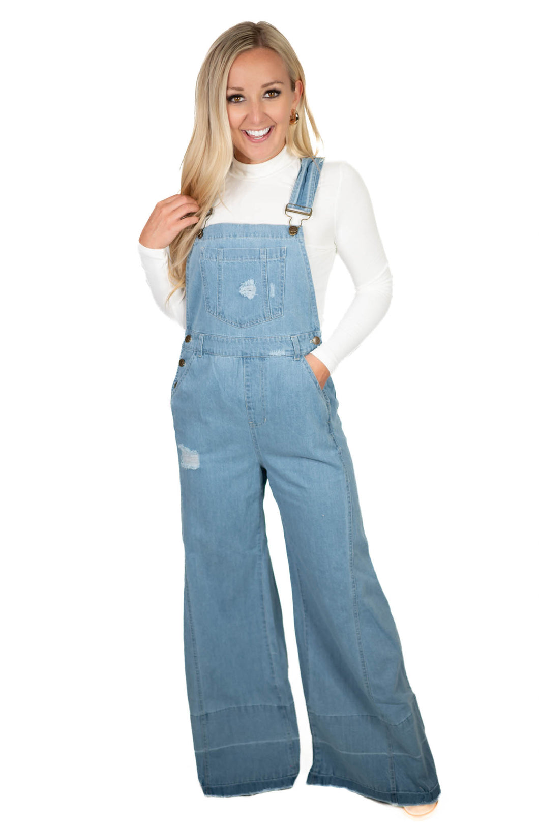 Denim Overalls
