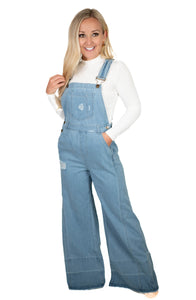 Denim Overalls